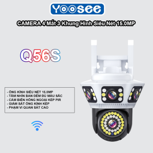 CAMERA YOOSEE Q56S - 3 MẮT 3 KHUNG HÌNH