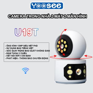 CAMERA YOOSEE U19T - 2 MẮT 2 KHUNG HÌNH
