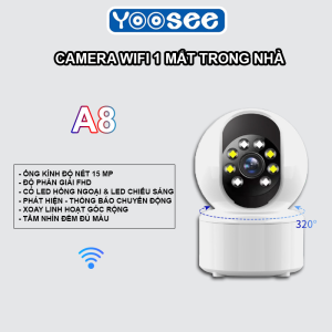 CAMERA YOOSEE A8 - 1 MẮT 1 KHUNG HÌNH
